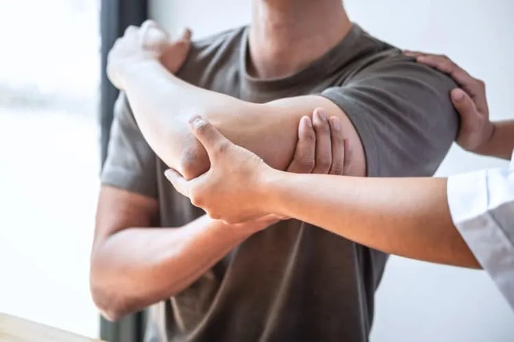 Come curare la borsite? Esercizi terapeutici