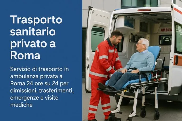 servizio di trasporto sanitario privato a roma